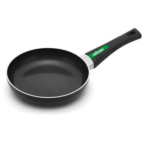 Zero Absorption  Non-stick Fan Coated WOK FRYPAN BAKELITE HANDLE