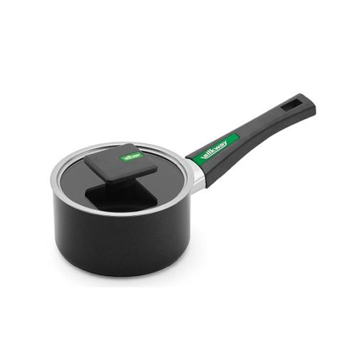Zero Absorption  Non-stick Fan Coated POTPAN STAINLESS HANDLE